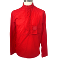 Cp Company Metropolis Series Taylon L 1/4 Zip Overshirt in Fiery Red