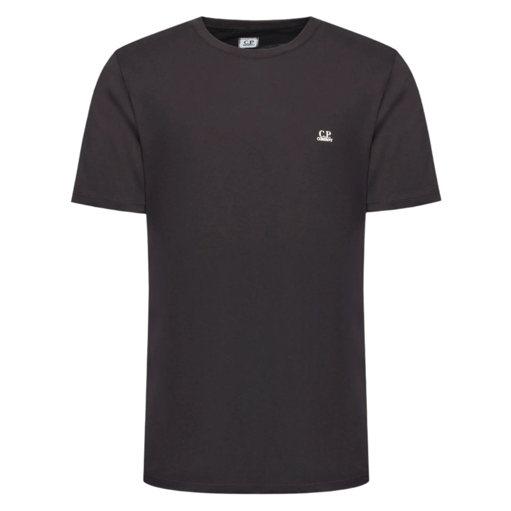 Cp Company 30/1 Jersey Goggle T-Shirt In Black