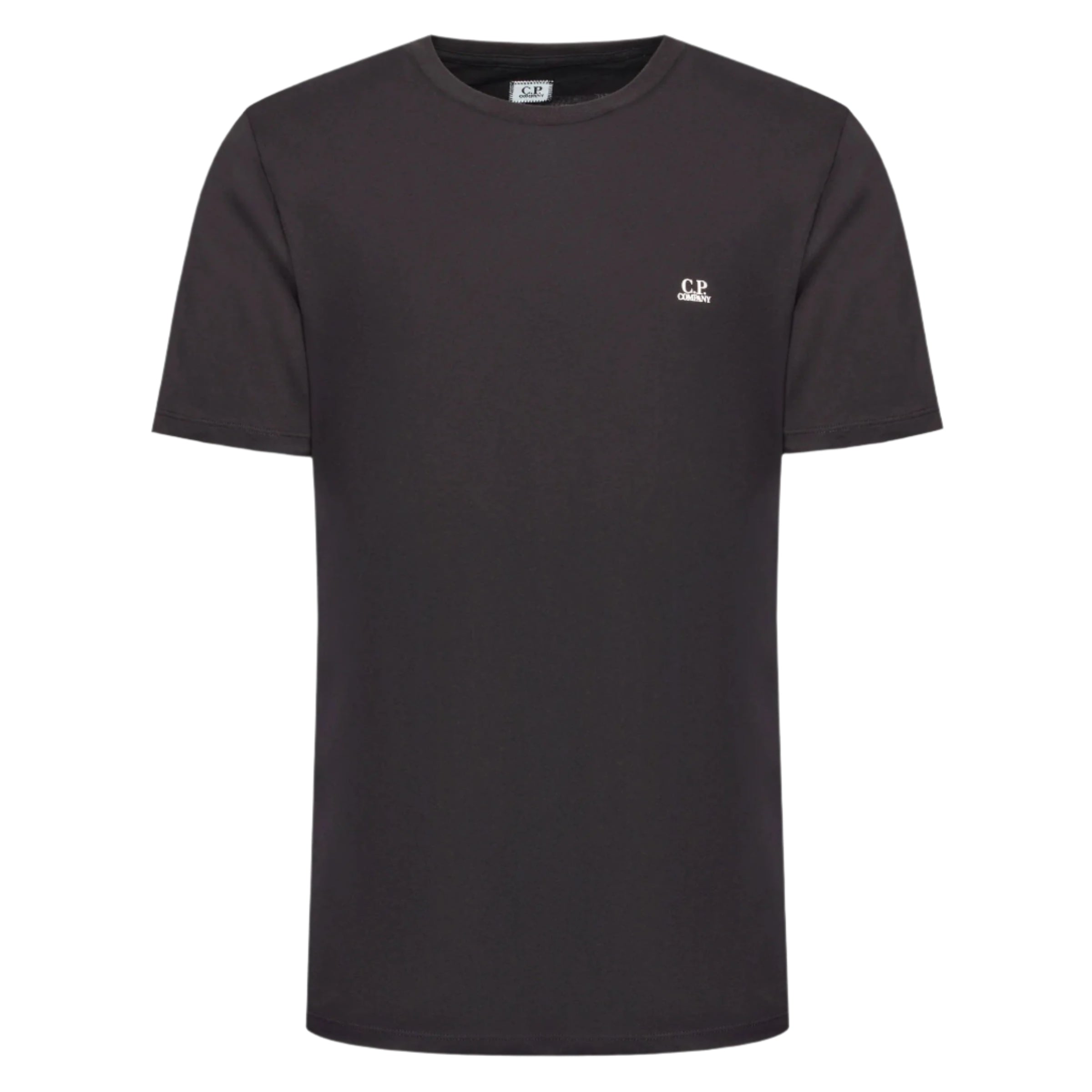 Cp Company 30/1 Jersey Goggle T-Shirt In Black