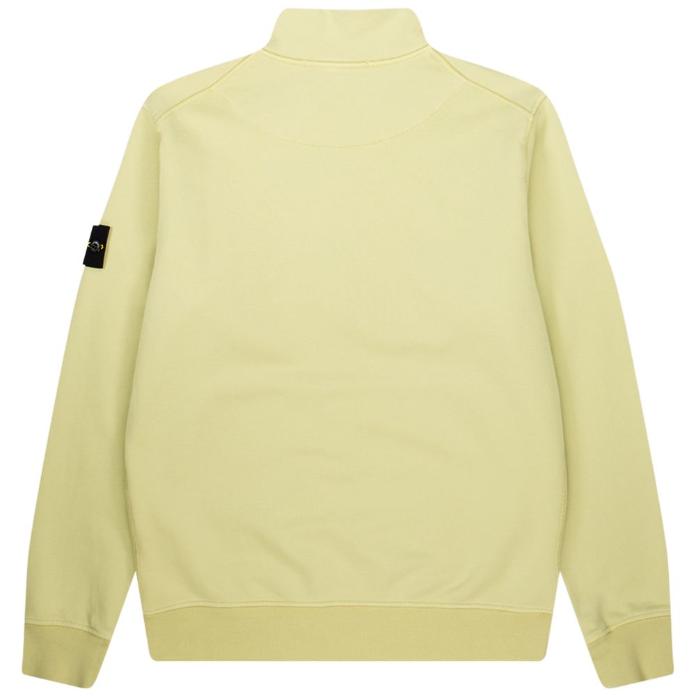 Stone Island Cotton Full Zip In Light Green