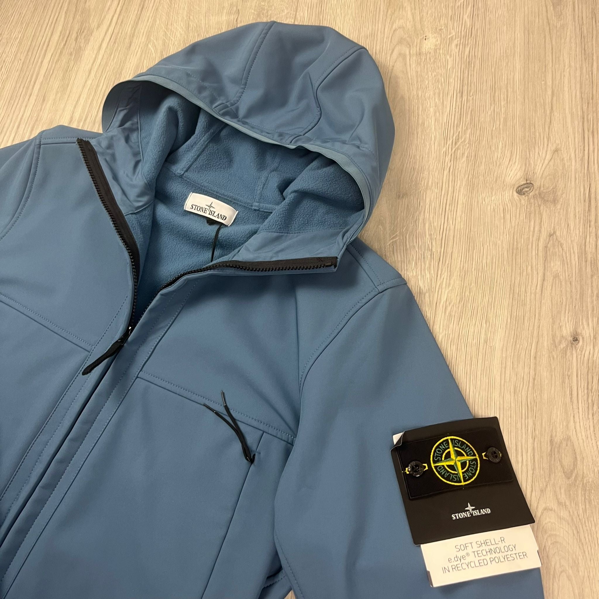 Stone Island Shell Jacket - Avio Blue